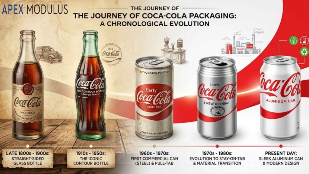 THE JOURNEY OF COKE CAN PACKAGING: A CHRONOLOGICAL EVOLUTION